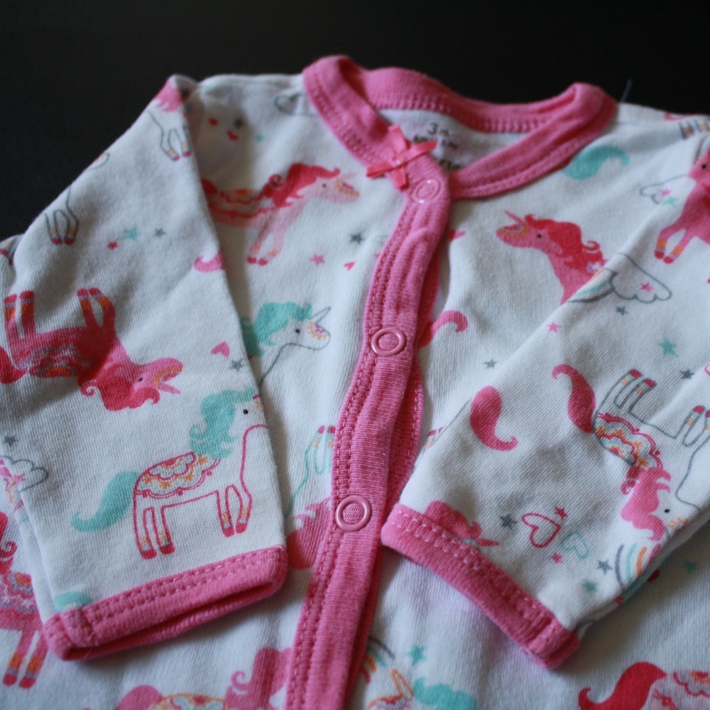 Unicorn Footed Outfit